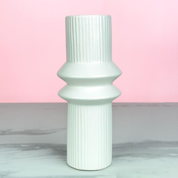 Fabia Vase White - Small