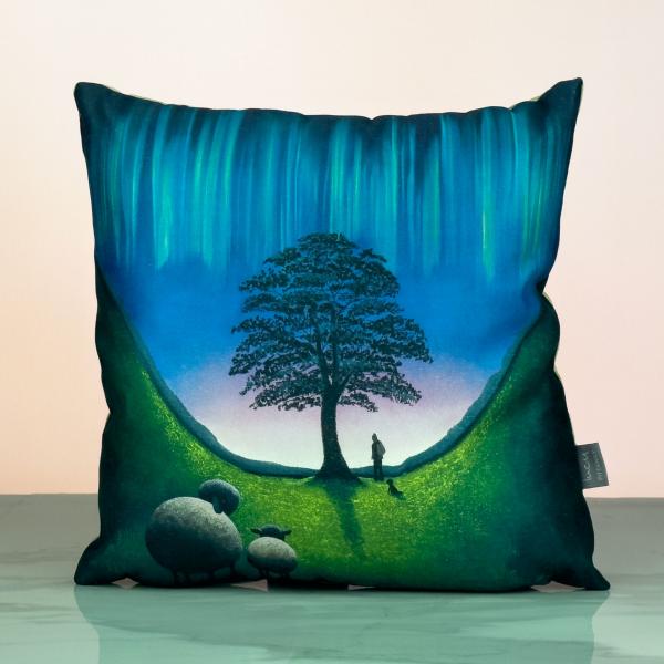 Lucy Pittaway Sycamore Gap Cushion