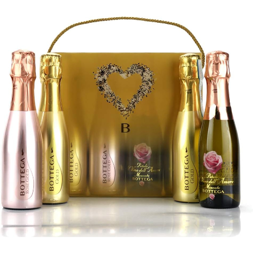 Bottega Sparkling Wines 4 x 20cl Gift Pack