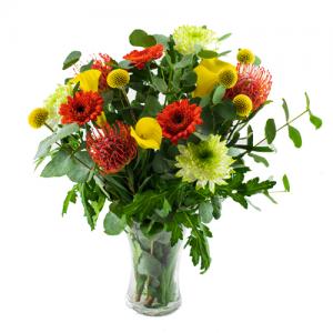 Tuscany Flower Bouquet with Vase