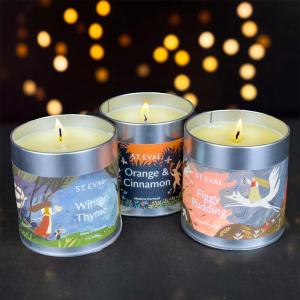 St Eval Trio of Christmas Tins